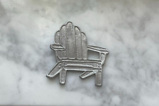 JEWELRY 12 ADIRONDACK PEWTER CHAIR PINS ALL NEW. picture