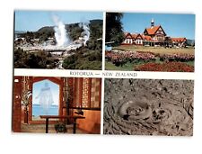 ROTORUA - NEW ZEALAND Vintage Chrome Postcard picture