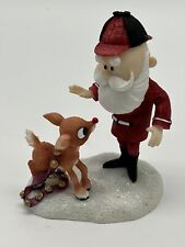 Enesco Rudolph and the Island of Misfit Toys Santa w/ Rudolph Figurine 725064 picture