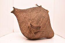 Antique 1800s Paiute Native American Indian Seed Carrier Basket Jug VTG Woven..= picture