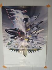 Rare Vintage The London International Air Show 1983 Advertising Poster... picture
