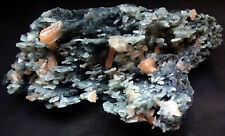 STUNNING STILBITE AND HEULANDITE CRYSTALS ON STALACTITE CORAL CHALCEDONY FORMATI picture