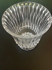 Vintage Home Deco Vase Heavy Crystal Pedestal Decorative Dish picture