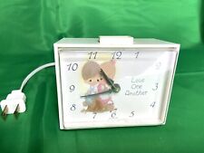 Precious Moments by Westclox Love One Another Electric Alarm Clock 22090-22540 picture