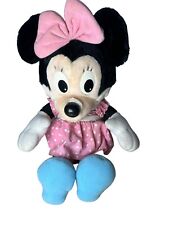 Vintage 1980’s Playskool Pink Polka Dot Minnie Mouse 14” picture