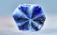 Rare Natural Unpolished Trapiche Sapphire Crystal 3.65 Carat picture