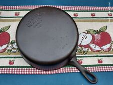 Vintage Wagner Ware No.8 Deep Cast Iron Skillet, Spinner picture