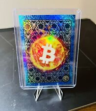 Cardsmiths Currency Series 3 Alpha Sapphire Gemstone Refractor #14 Bitcoin 1/5 picture
