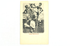 Somali Sweetseller Postcard Somalian Children Begging Food Missing Leg Postcard picture