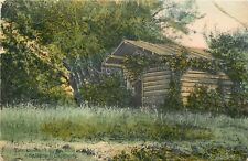 Hand-Colored Postcard; First House in Willits CA built 1847, Mendocino County picture