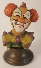 Anri  - Auguste - Clown Edward Rohm Carved Figurine 9/2000 picture