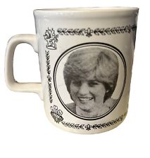 Royal Wedding Mug Coffee Cup Prince Charles Princess Diana 1981 Made in England picture