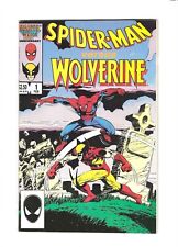 Spider-Man Vs. Wolverine #1: Dry Cleaned: Pressed: Bagged: Boarded VF 8.0 picture