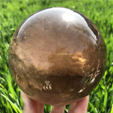 4.31LB TOP Natural smoky Quartz Sphere Crystal Ball REIKI Healing XQ2662 picture