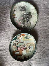 Imperial Jingdezhen Porcelain Plates 1988 And 1987  picture