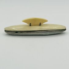 Vintage Beige Celluloid Nail Buffer picture