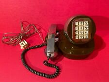 Mid Century Modern Lido Brown Tone Phone by TeleConcepts  picture
