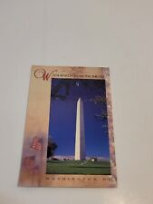 Capsco Signature Series Washington Monument Washington D.C Postcard - Unused picture
