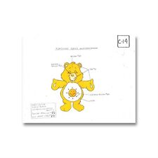 Care Bears Original Production Color Model Sheet: Funshine Bear, SSV1187 picture