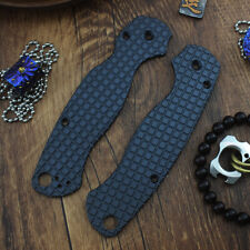 Custom DIY Titanium Handle Patches Grips Scales for Spyderco C81 Paramilitary 2 picture