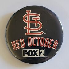St Louis Red October Fox 2 Vintage Advertising Pin picture