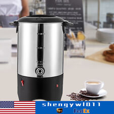Commercial Stainless Steel Large Coffee Urn Machine Maker Big Office Hot Water picture