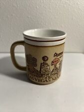 Vintage 70s Las Vegas Nevada Golden Era Fabulous Coffee Cup Mug picture