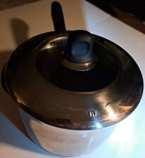 Revere Ware Stainless 2.8 Liter 3 Qt. Saucepan Pot SM-J04 with spouts & lid picture