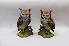 Vintage Figurines - Owls - Set of 2 - Porcelain picture