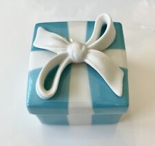Tiffany & Co Blue & White Trinket Box - Vintage - 2” - Excellent Condition picture