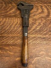 VINTAGE 15 1/2 INCH BEMIS & CALL NPRY MONKEY WRENCH RAILROAD WRENCH picture