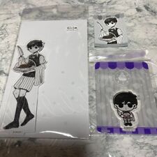 OMOCAT Omori Acrylic Stand Sticker Set Tree Village Cafe 2024 Limited Rare picture