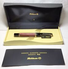 Pelikan R600 Roller Ball Pen Red & Black Gold Trim New in Box Product picture