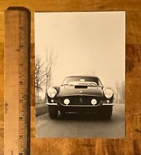 Ferrari 250 SWB Photograph | B & W | Original Carrozzeria Pininfarina Stamped picture