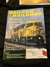 Railfan & Railroad Magazine 2023 December Memories of Green & Gold picture