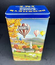 1994 Hershey's Kisses with Almonds Hometown Series Tin Canister  # 11 Autumn USA picture