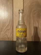 Vintage Nugrape Bottle 1940 picture