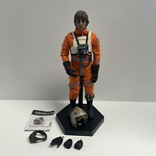 Sideshow Luke Skywalker X-wing pilot exclusive sixth scale Used Nice NO BOX picture