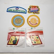Girl Scout And Cadette Patches Badges Lot 6 picture