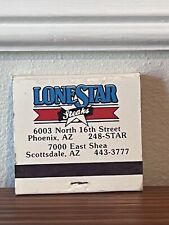 c1960s Lone Star Steaks Phoenix Scottsdale Arizona AZ Matchbook Full 30 Strike picture