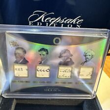 PIECES OF THE PAST 1800s VAN GOGH CHAPLIN BEETHOVEN TWAIN HAND WRITTEN RELIC picture