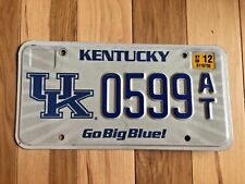 2012 Kentucky Go Big Blue License Plate picture