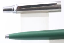 Vintage (c1956) RARE Parker Jotter 'Inverted V Clip' Green Ballpoint Pen, CT picture