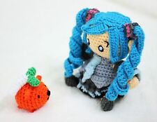 Hatsune Miku Vocaloid Inspired Anime Plushie Stuffed Toy Doll Handmade Gift picture