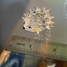 AUTHENTIC Swarovski Crystal Porcupine Hedgehog 1 1/2” Figurine GREAT CONDITION picture