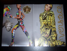 VERSACE 2-Page Magazine PRINT AD Spring 2018 CHRISTY TURLINGTON Naomi Campbell picture