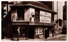 Old Curiosity Shop, London. Immortalised by Charles Dickens. Old Postcard A87 picture