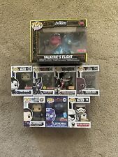 Lot Of 8 Misc Funko Pops Star Wars DC Marvel picture