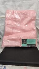 Vintage Pink Blanket  Fieldcrest ST ANGELO Rayon AND Nylon STYLE NO 5205 SIZE 72 picture