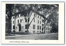 c1905's YMCA Building Roadside Dirt Road Entrance Clinton Iowa Antique Postcard picture